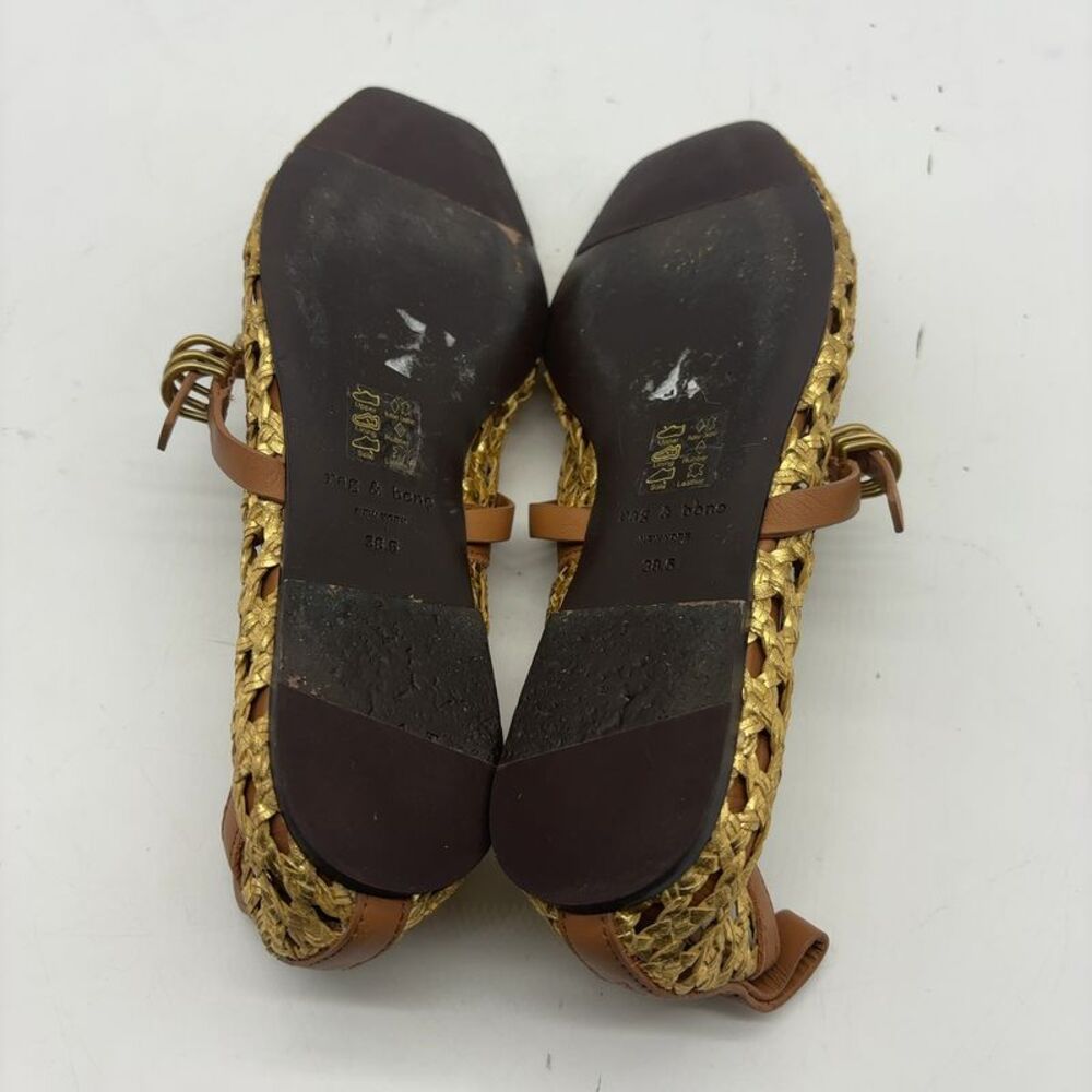 rag & bone Woven Mary Jane Flats - Picture 7 of 7